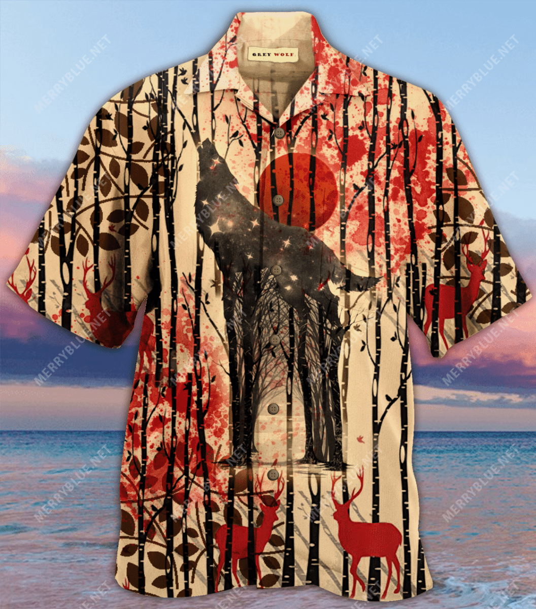 One Wolf No Safe Unisex Hawaii Shirt Ha60284