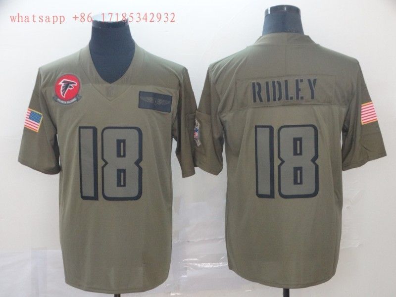 Atlanta Falcons Calvin Ridley #18 2020 NFL Grey Jersey Jersey