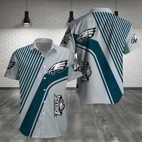 Philadelphia Eagles Hawaii Short Sleeves Shirt For Big Fans Ha88813