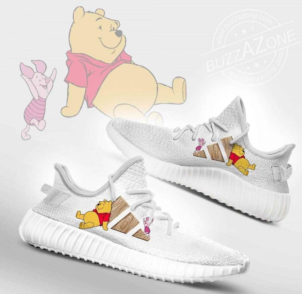 Pooh And Piglet Custom Yeezy Boost Shoes Sport Sneakers