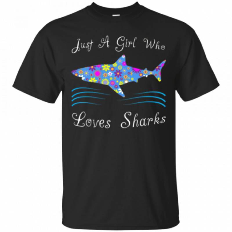 Shark Shirts For Girls – Cute Kids Shark Gift Tees