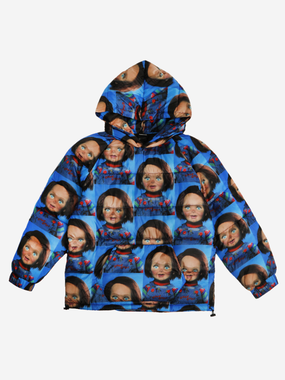 Chucky Repeat Puffer Hoodie