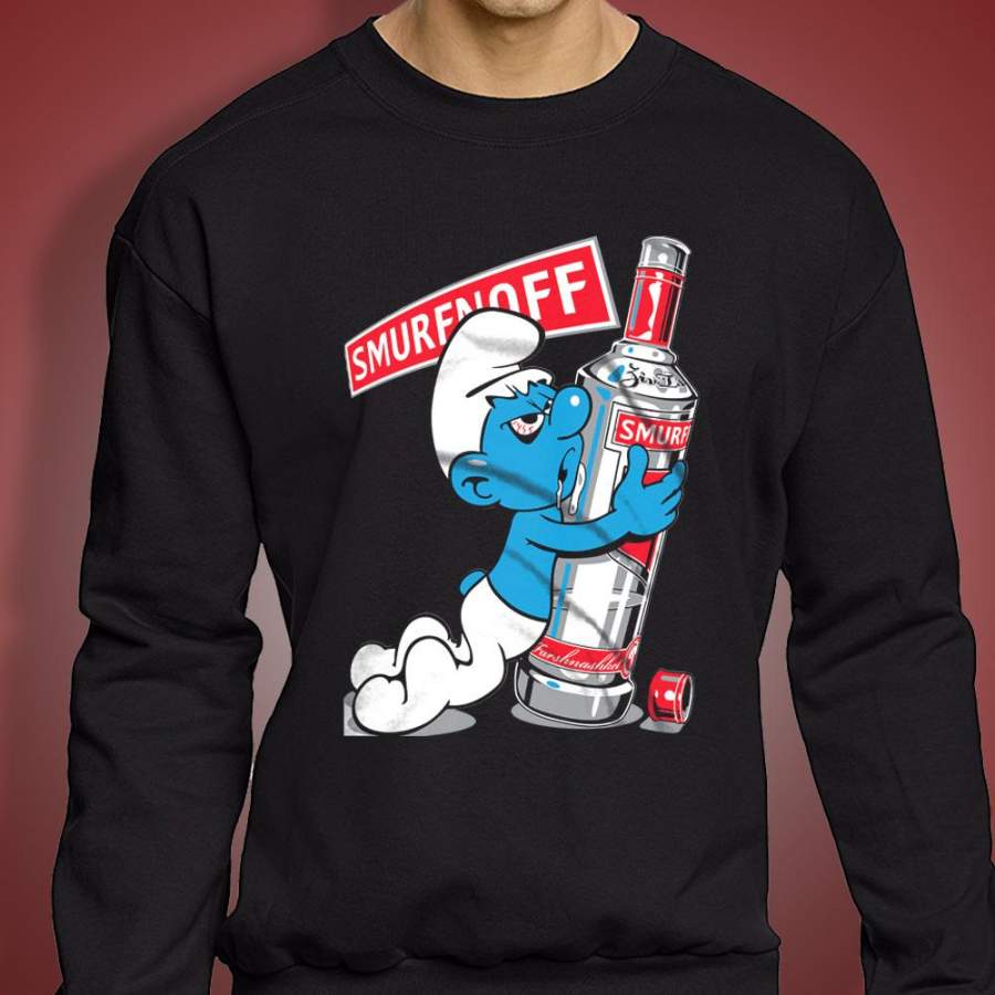 Smurfnoff Funny Cool Swag Drunk Men’S Sweatshirt T-Shirt