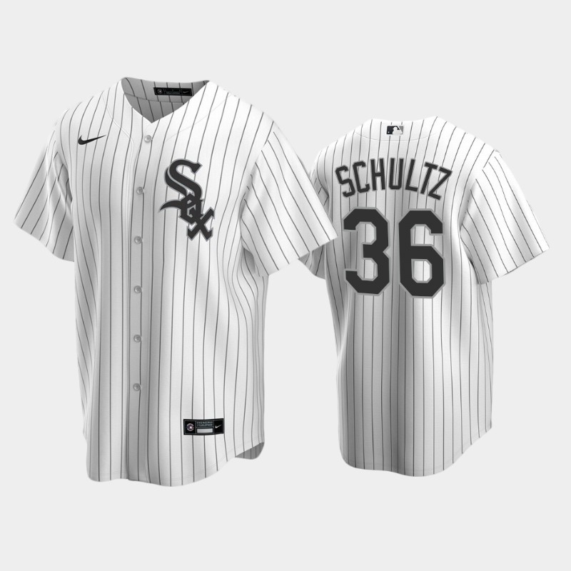 Chicago White Sox Noah Schultz 36 2022-23 Draft White Home Jersey