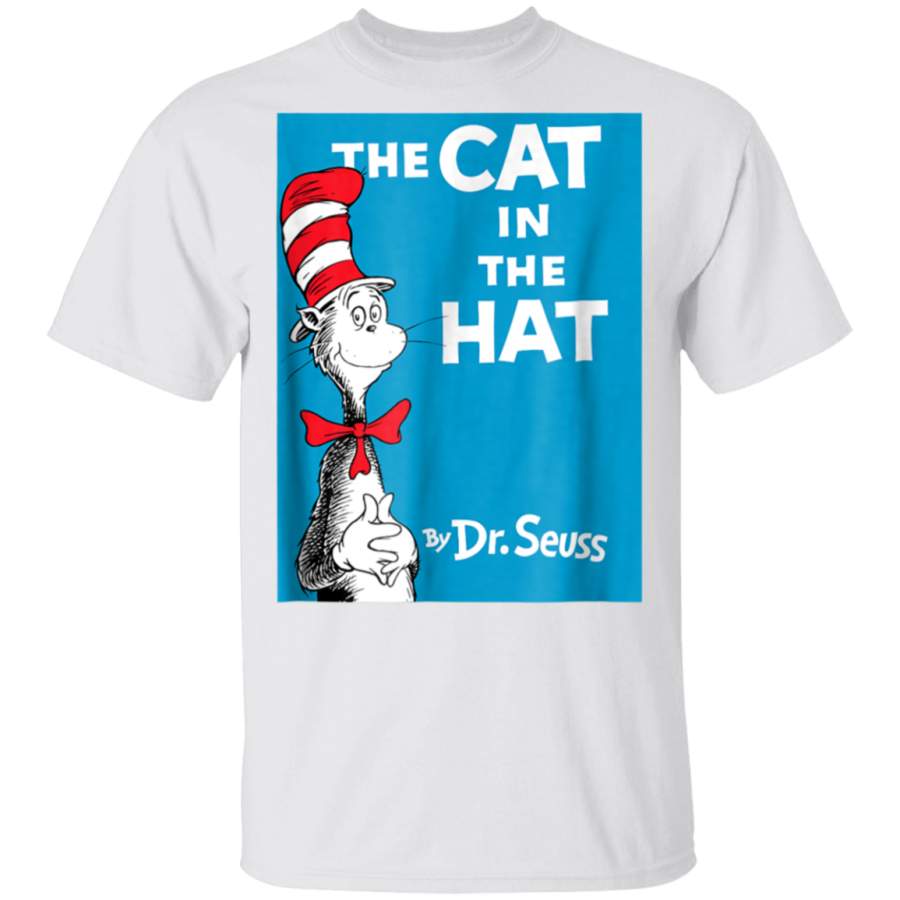 Dr Seuss The Cat in the Hat Book Cover Tshirt