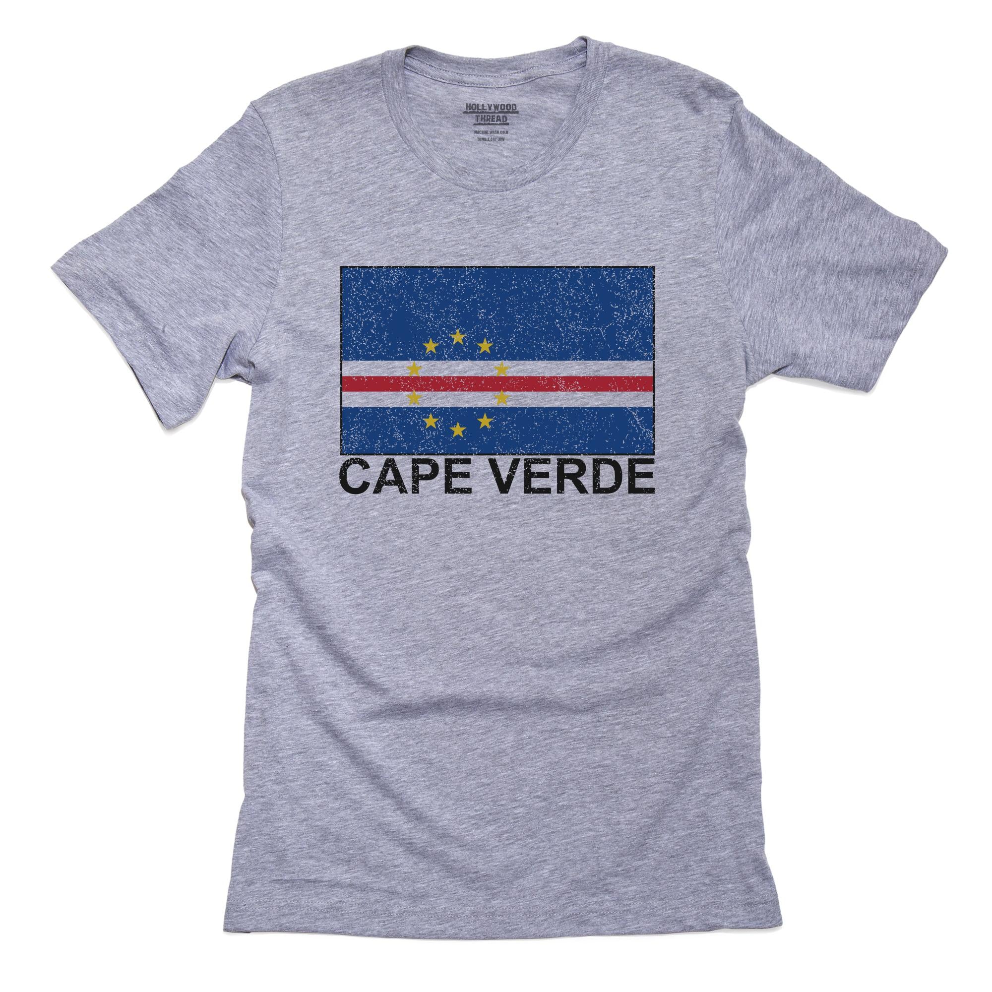 Cape Verde Flag – Special Vintage Edition T-Shirt, Framed Print, Pillow, Golf Towel