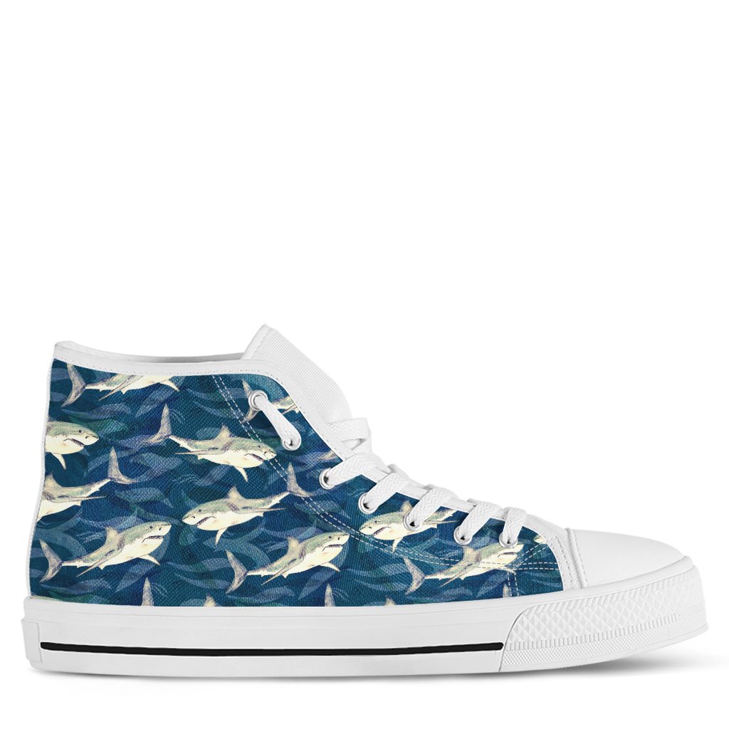 Shark Women’S High Top Sneakers