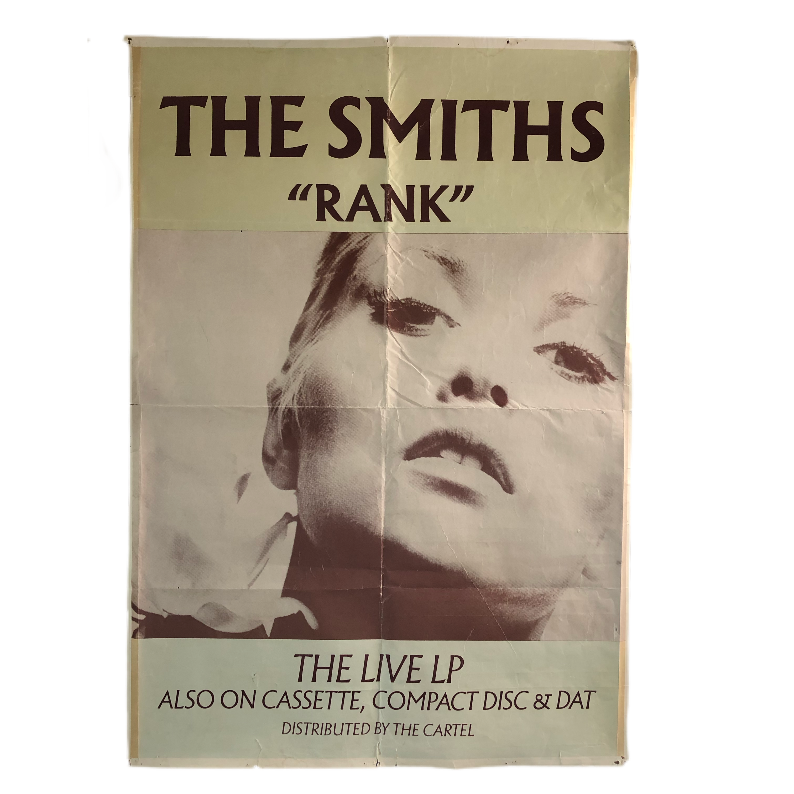 Vintage The Smiths “Rank” Promotional Poster