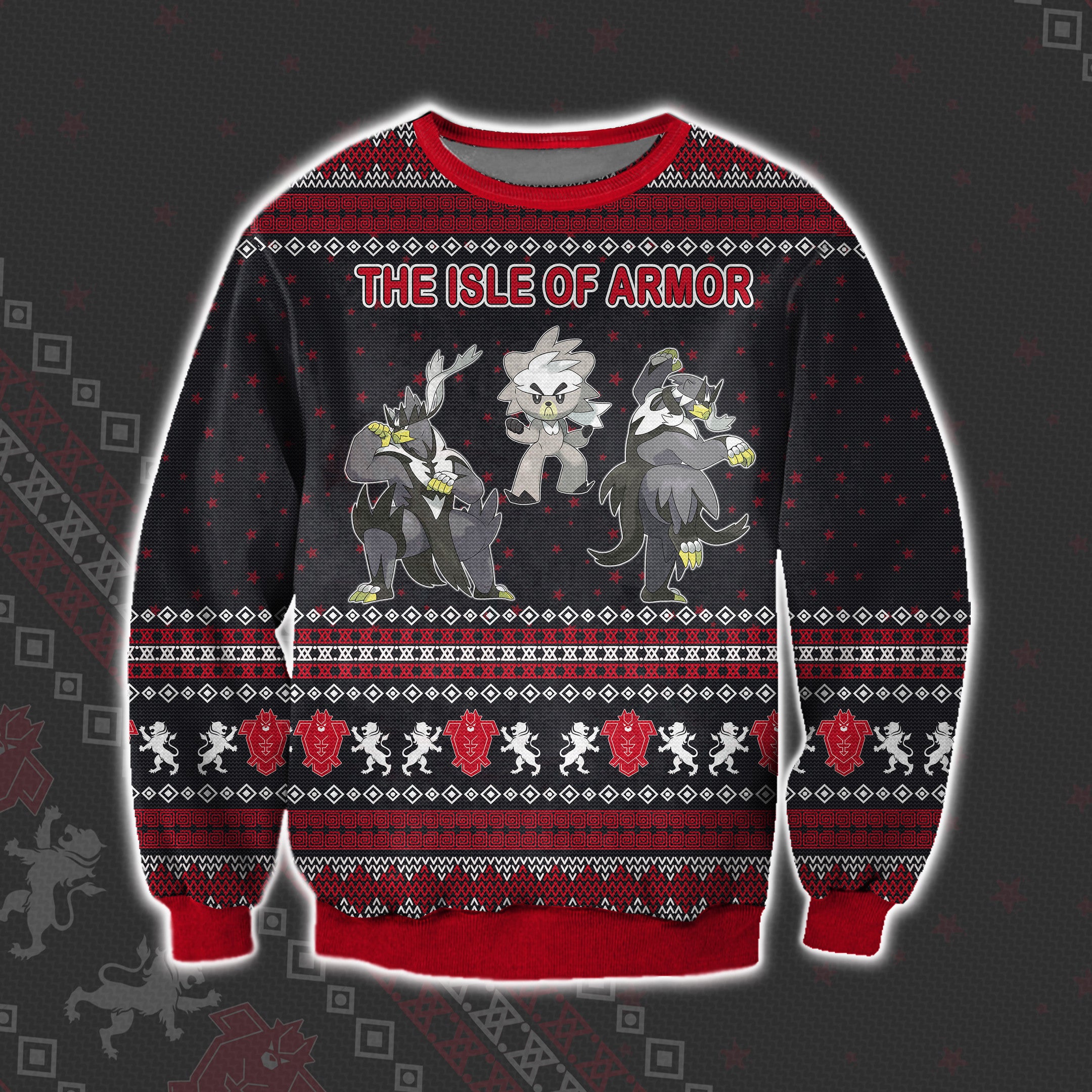 Urshifu The Isle Of Armor Pokemon Ugly Christmas Sweater