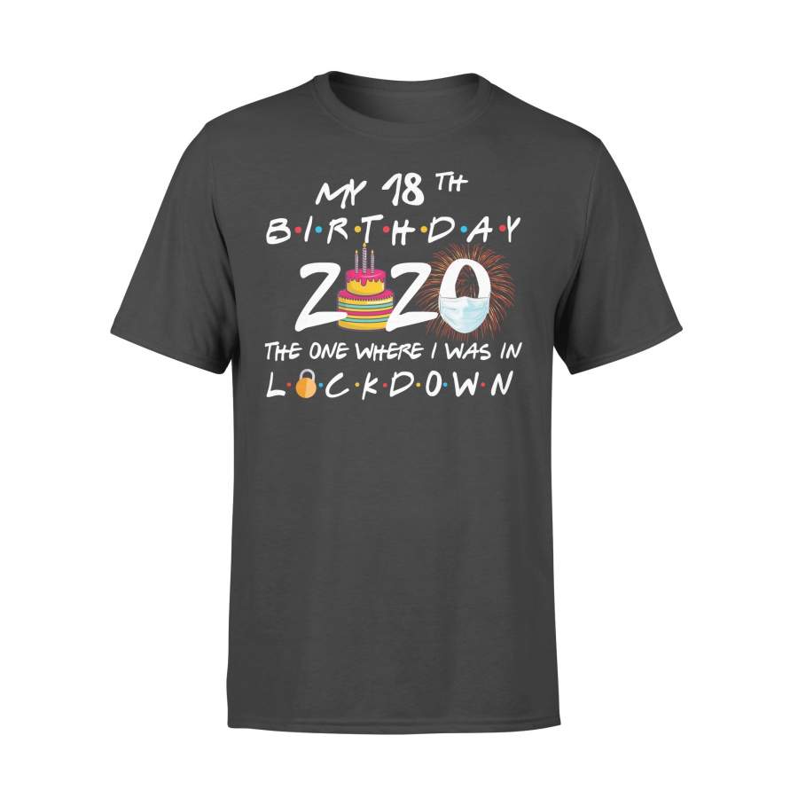 18th in lockdown t shirt