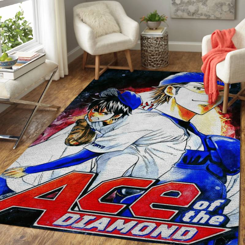 Ace Of Diamond Anime Art Area Rug – Carpet