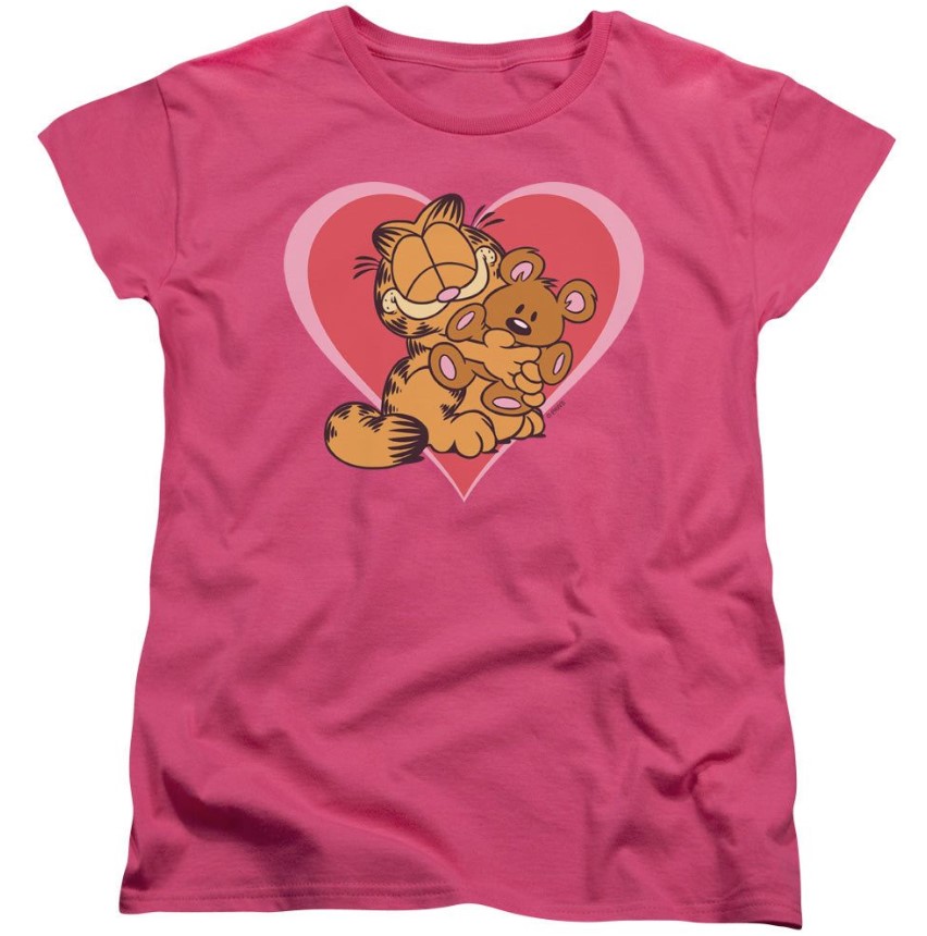 Garfield Cute Ncuddly Tee Shirt Outfits