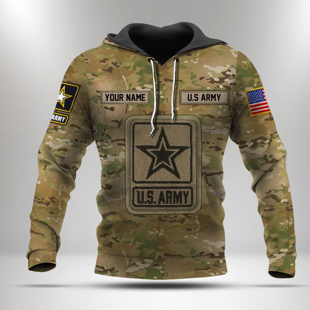 ZCB232009J51WP US ARMY HOODIE PP