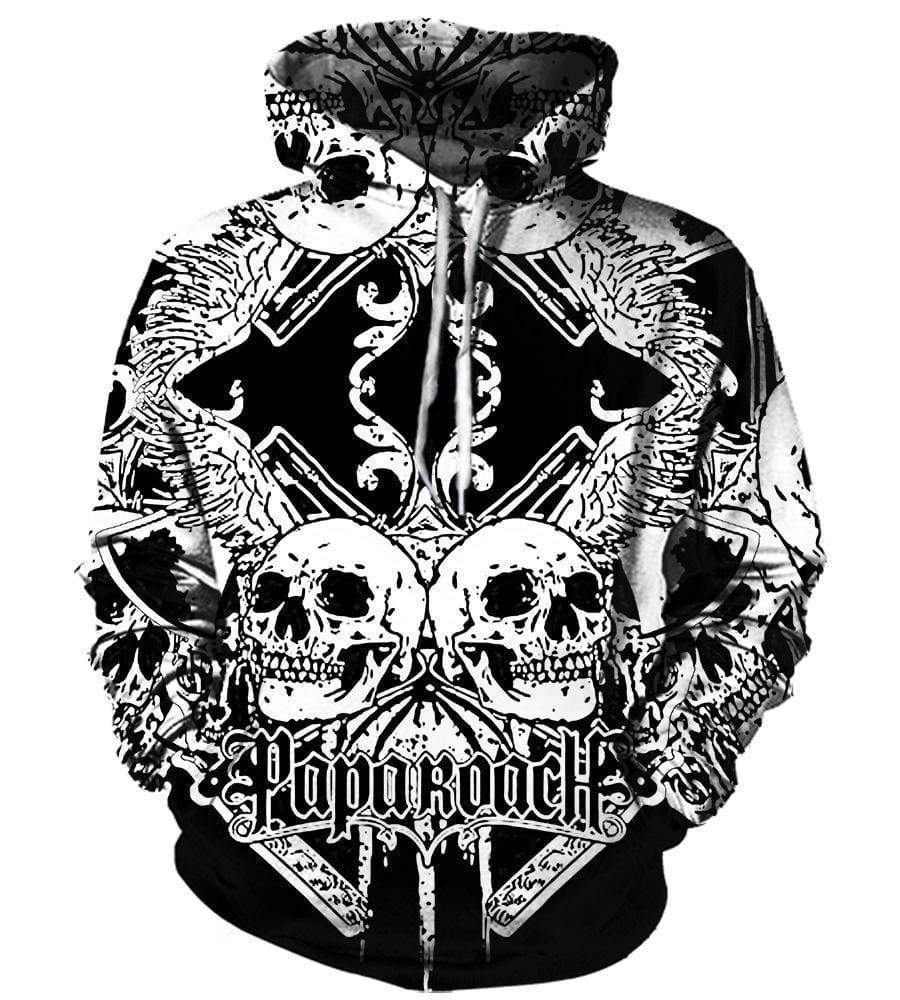 Papa Roach Hoodies – Pullover Black Hoodie