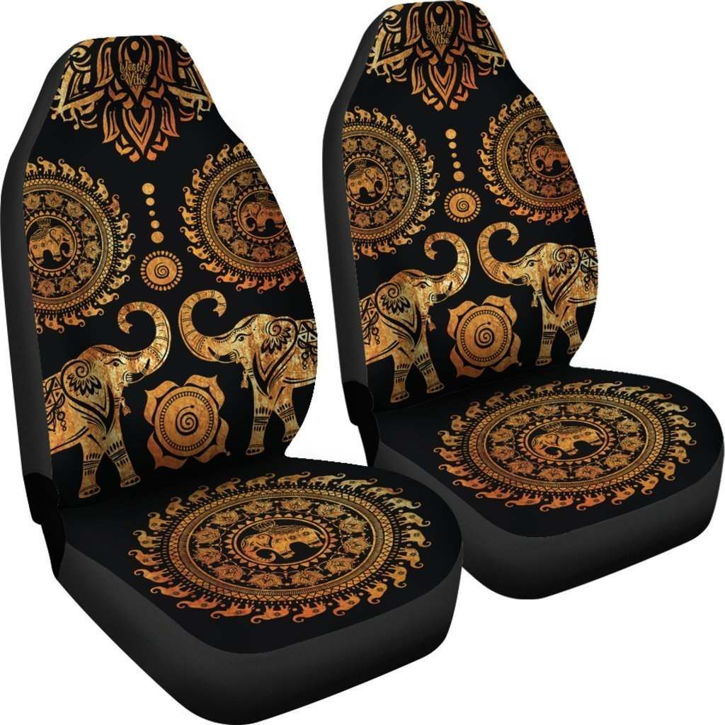 Shine Bright Like An Elephant Premium Car Seat Covers