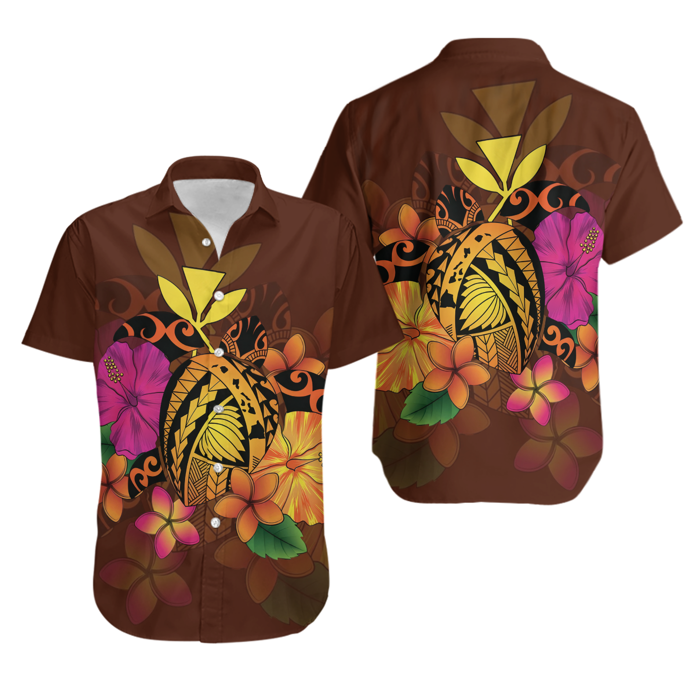 Hawaii Turtle Tribal Map Hibiscus Hawaii Shirt For Hot Summer