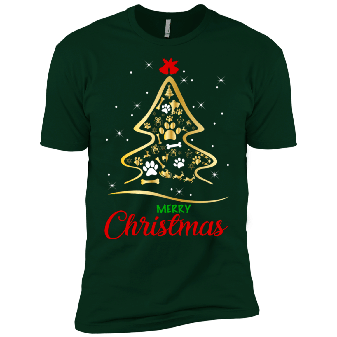 Check out this awesome Merry Christmas Dogs Christmas Tree Ugly Christmas Sweater Men’s T-Shirt