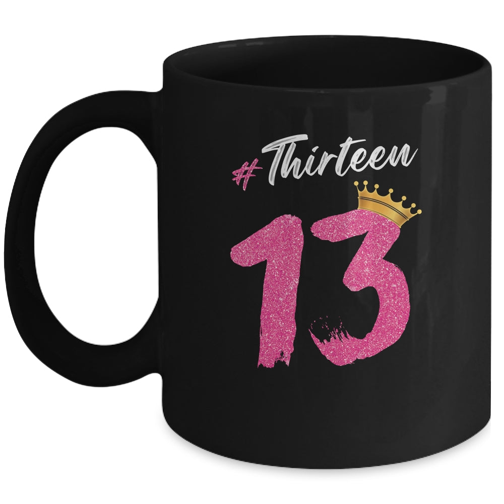 13 Years Old Official Teenager 13Th Birthday For Girls Mug
