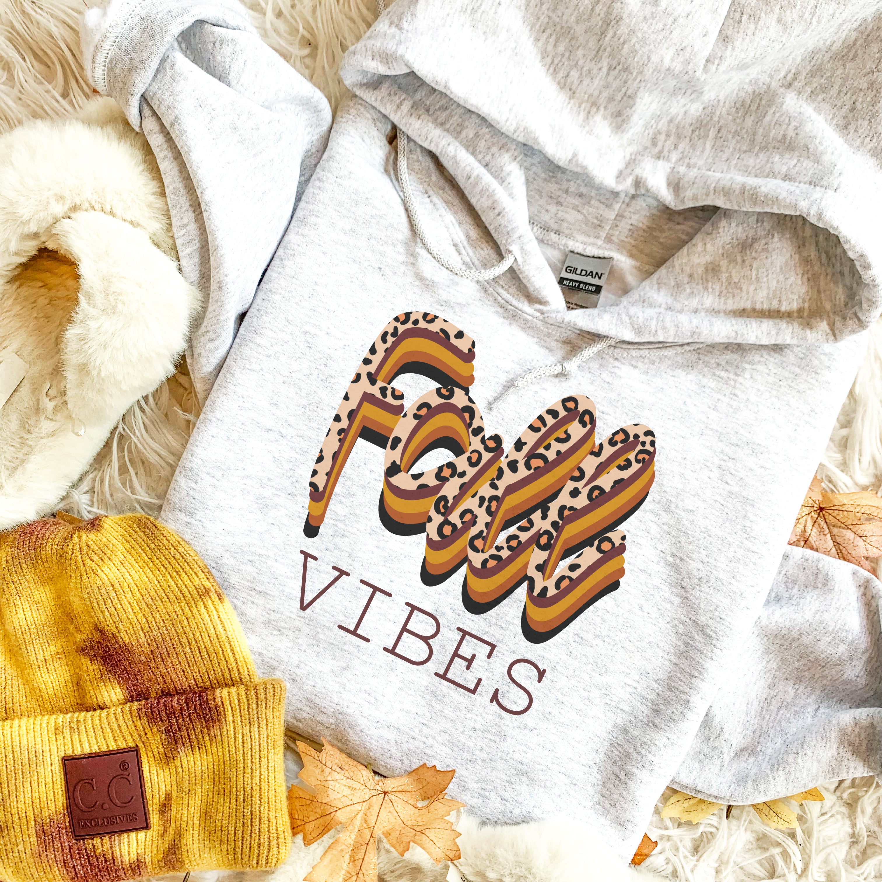 Fall Vibes Leopard Sweatshirt