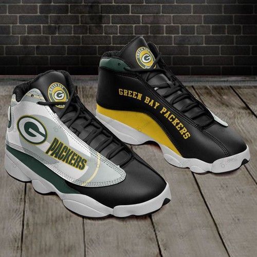 Green Bay Packers Shoes Personalized Air Jordan 13 Sneakers Perfect Gift