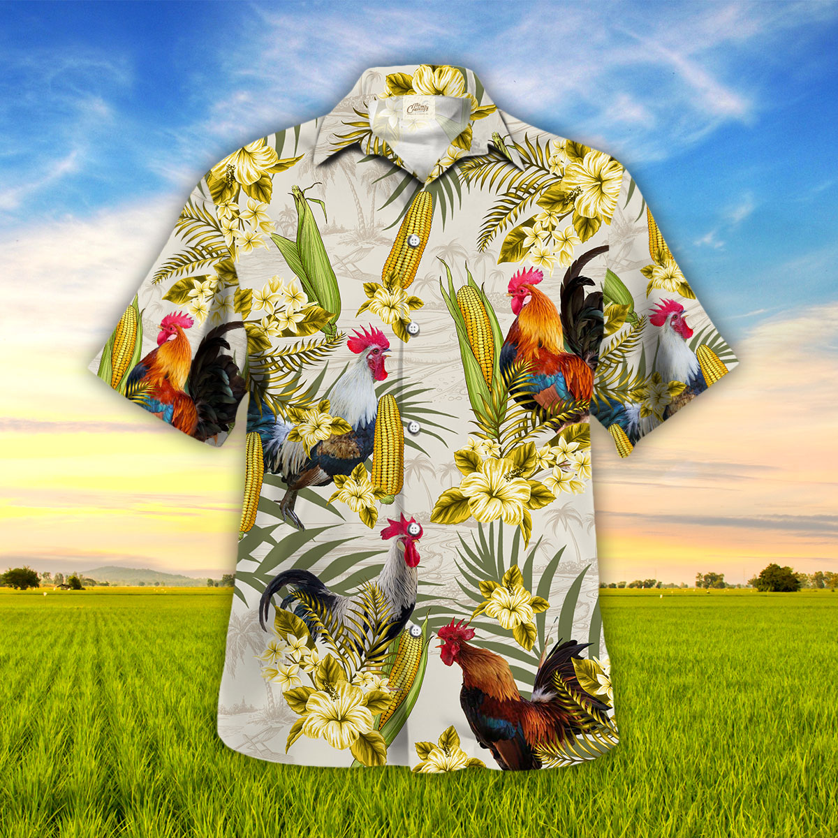 Chicken Farmer Corn Hawaii Shirt Ha19766