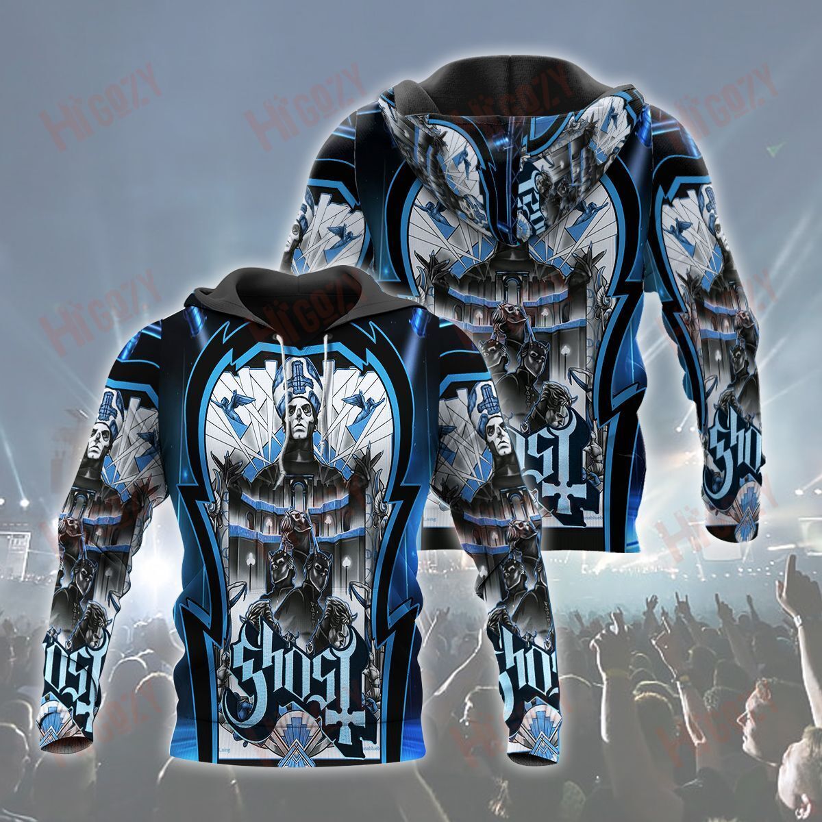 Baeelly™ Ghost Hoodie 3D – Mtg2