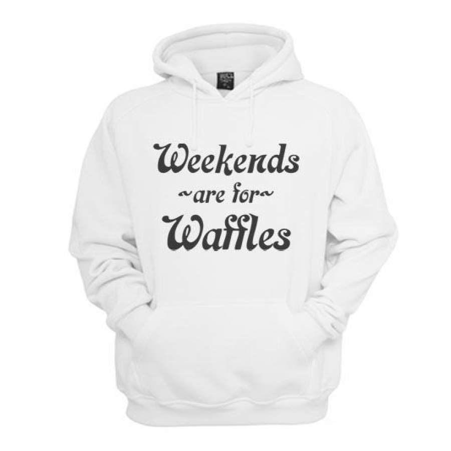 Weekends are for Waffles Unisex Pullover Hoodie