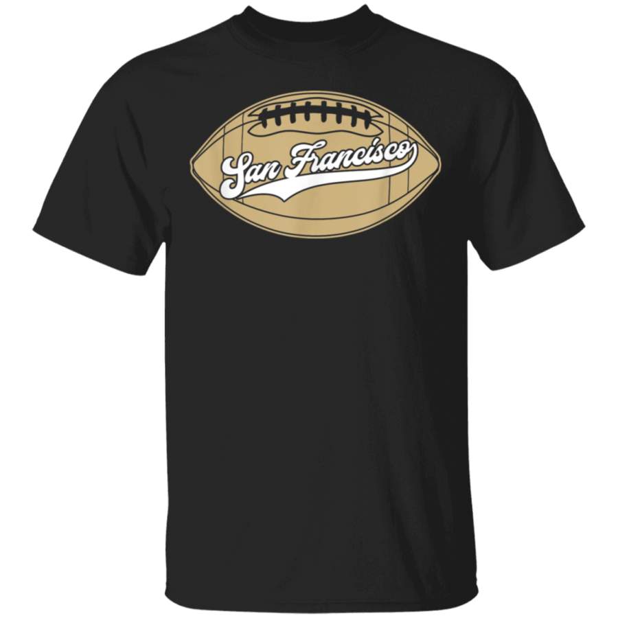 San Francisco Football  Vintage SF Cali Retro Gameday Gift TShirt