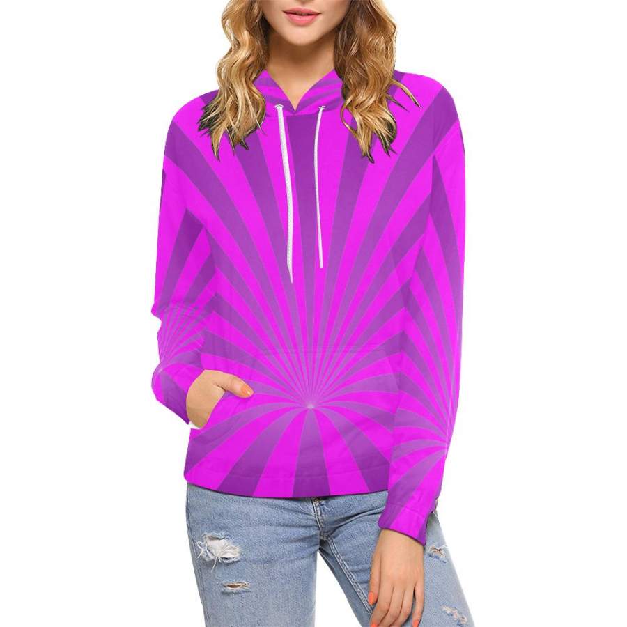 Pink Rabbit Hole Hoodie