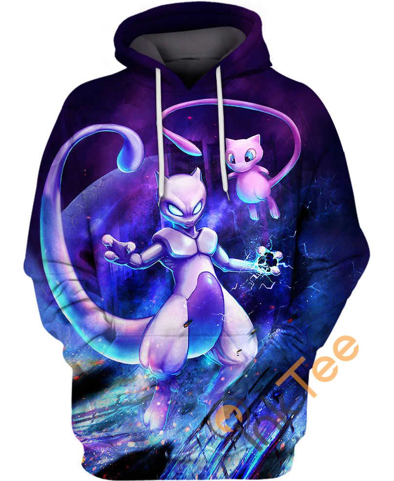 Mewtwo Psychic Attack Hoodie 3D