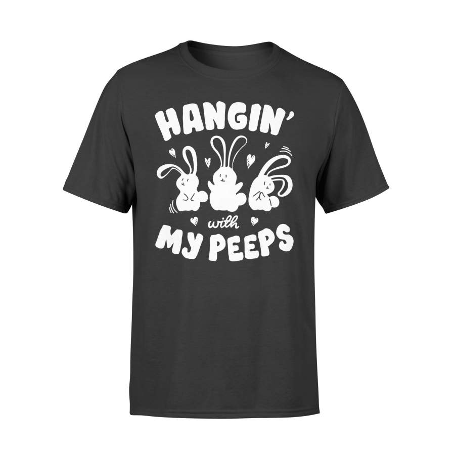 Hangin With My Peeps Women Men Easter Day Kids Boys T Shirt