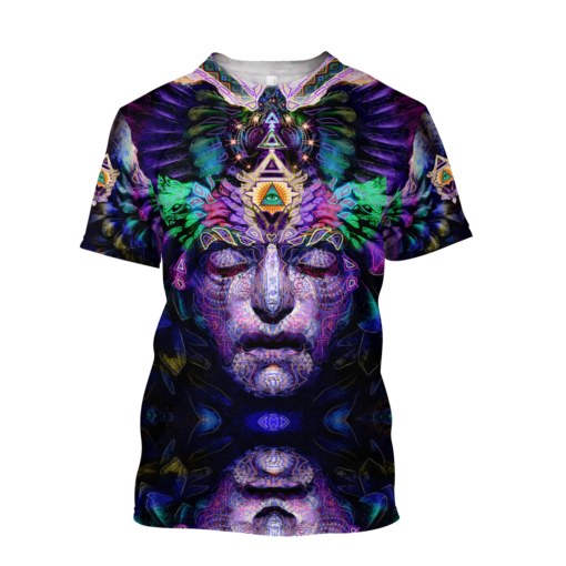 Psychedelic All Seeing Eyes 3D All Over Printed Shirts For Men And Women, Hippie Lover, Hippie Soul