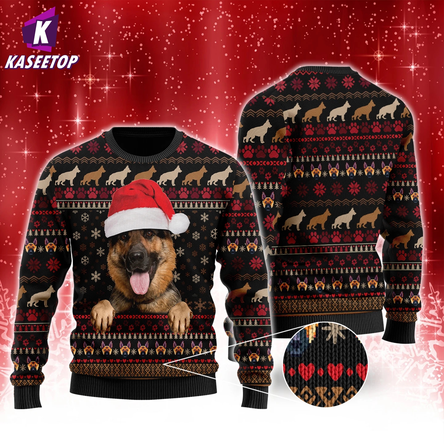 Men Women Into The Forest Elephant Ugly Christmas Sweaters Xmas Happy Knitting Long Sleeve Jumpers 3D Print Party Sweatshirt alx