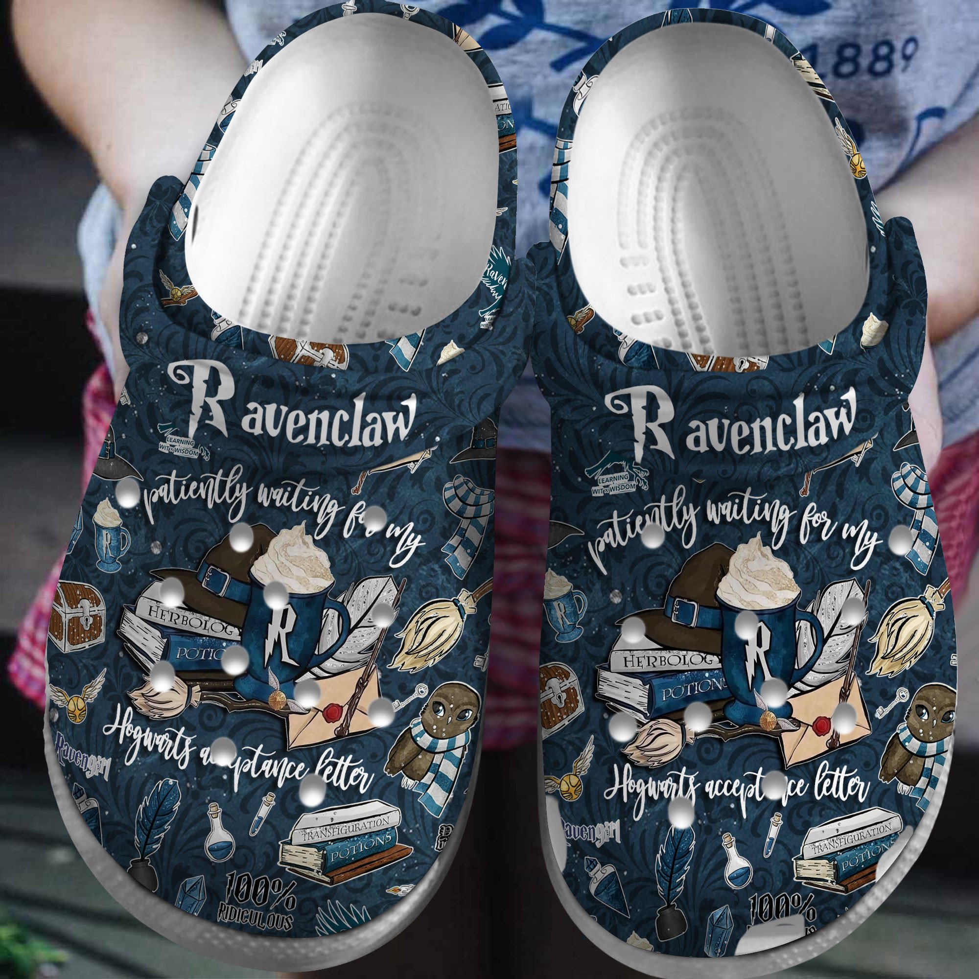 Harry Potter Ravenclaw Movie Crocss Clogs For Men Women And Kid Tr1805952711-1