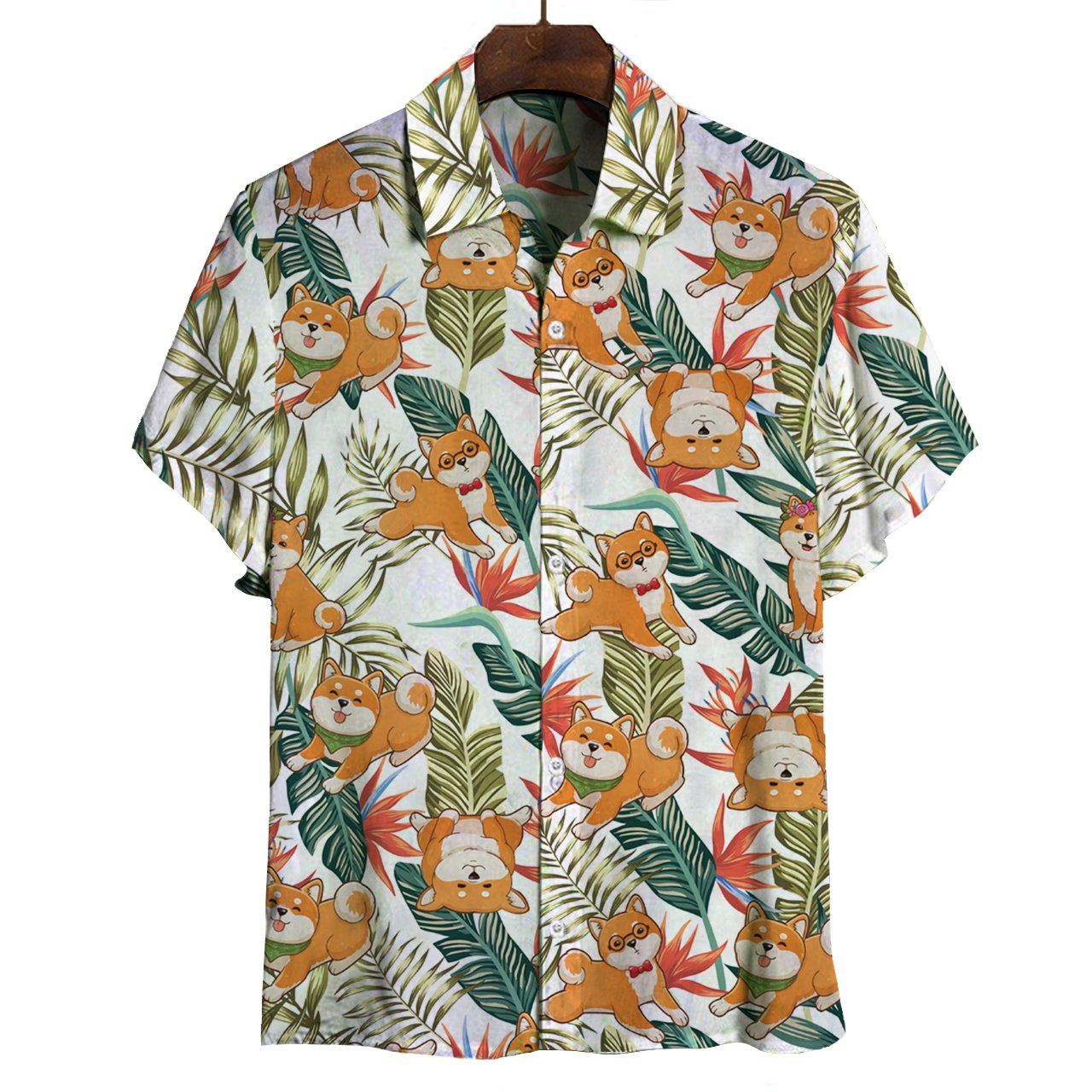 Shiba Inu Hawaii Shirt Ha10166