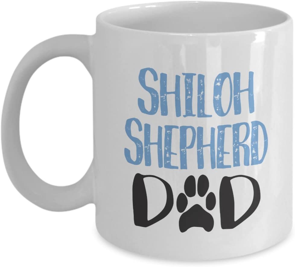 Shiloh Shepherd Dad Coffee Mug – Shiloh Shepherd Lover – Gift For Christmas – Cute Coffee Mug – Dog Dad