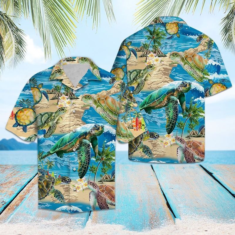 Turtle Hawaiian Shirt | Unisex | Adult | Hw4561