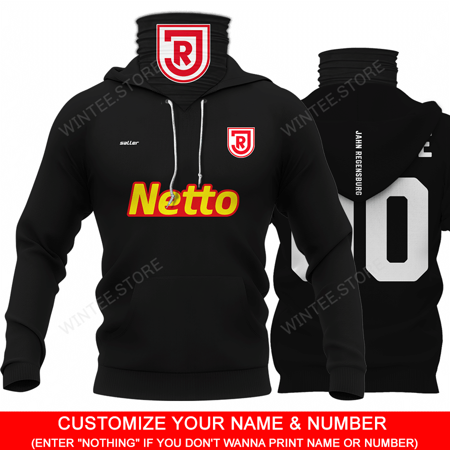 09JahnRegensburg001 |HoodieMask| CUSTOMIZE YOUR NAME & NUMBER | HOT SALE 3D PRINTED