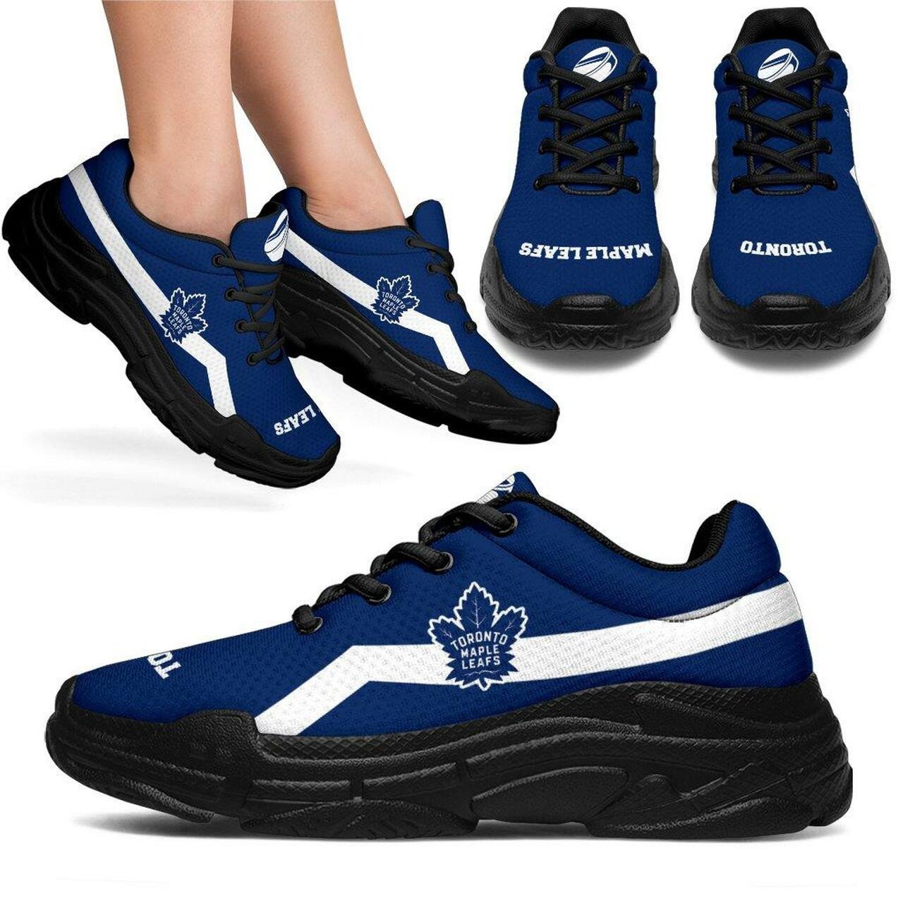 Toronto Maple Leafs Chunky Sneaker Art 323