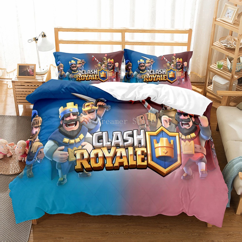 3D Cartoon Bedding Set Home Decor Bedspread Polyester Soft Cute Duvet Cover With Pillowcase Bedclothes