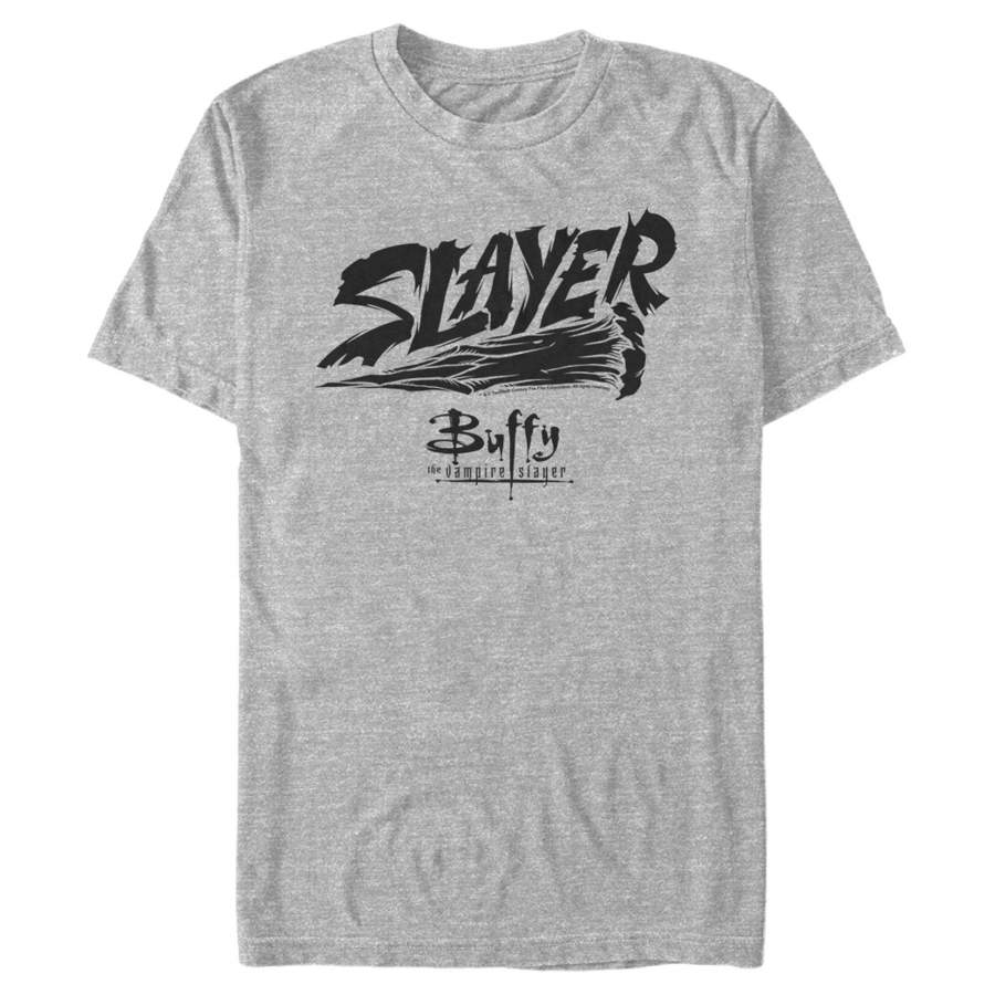 Buffy the Vampire Slayer Men’s Slayer Wooden Stake  T Shirt