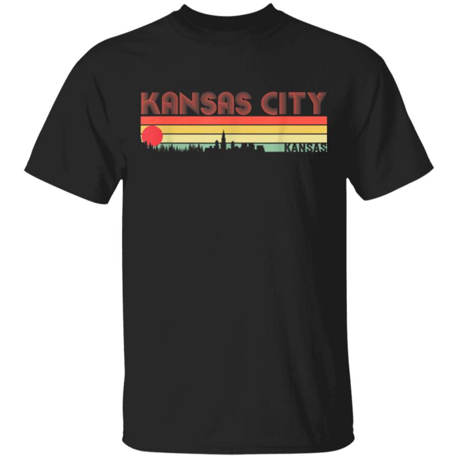 Kansas City Kansas Vintage Graphic Souvenir Men Women Gifts TShirt