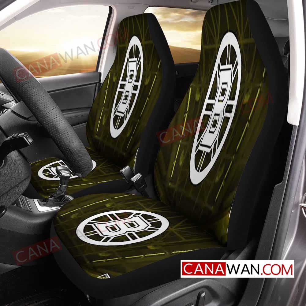 Boston Bruins Style886 3D Customized Personalized Car Seat Cover