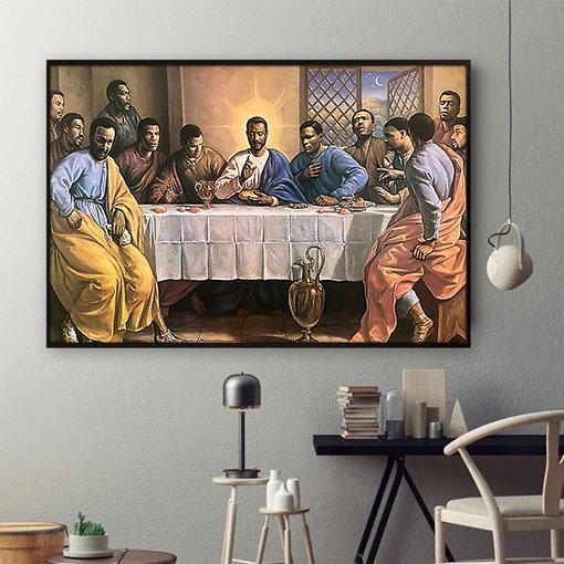 Afrocentric Best Canvas Prints Perfect Melanin Canvas Afro Women African King Living Room Wall Artistic Wall Art Home Decoration