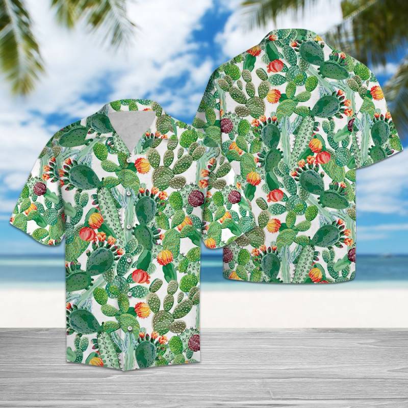 Lovely Cactus Hawaiian Shirt Ha86900