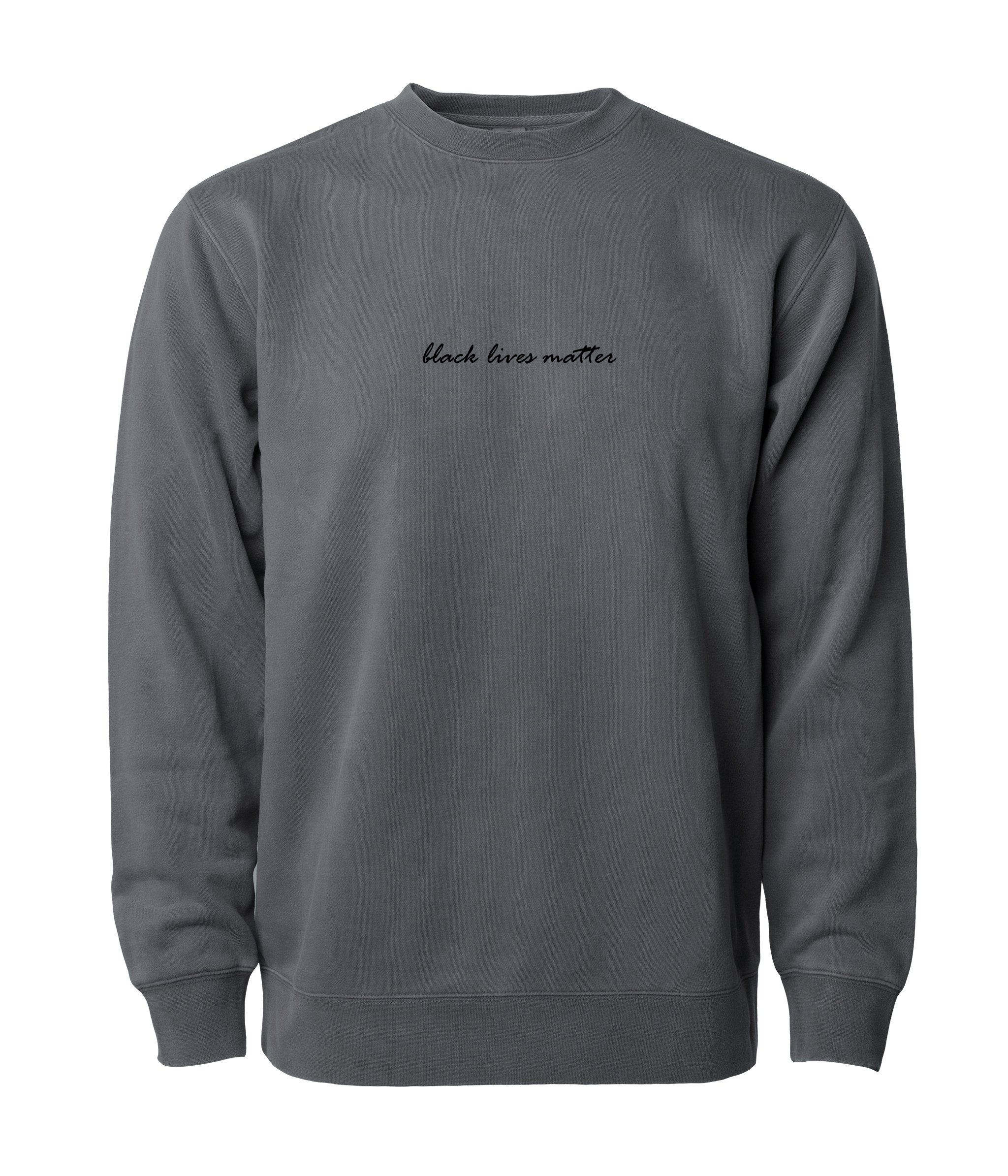 PHENOMENALLY SOFT CREWNECK SWEATSHIRT (BLACK) – BLACK LIVES MATTER