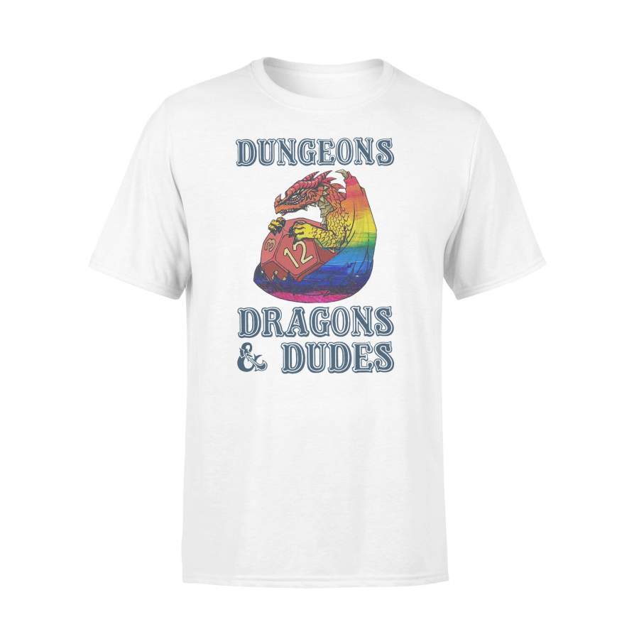 LGBT Dungeons Dragons Dudes T-shirt