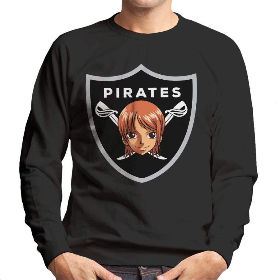 One Piece Nami Raiders Logo Men’s Sweatshirt
