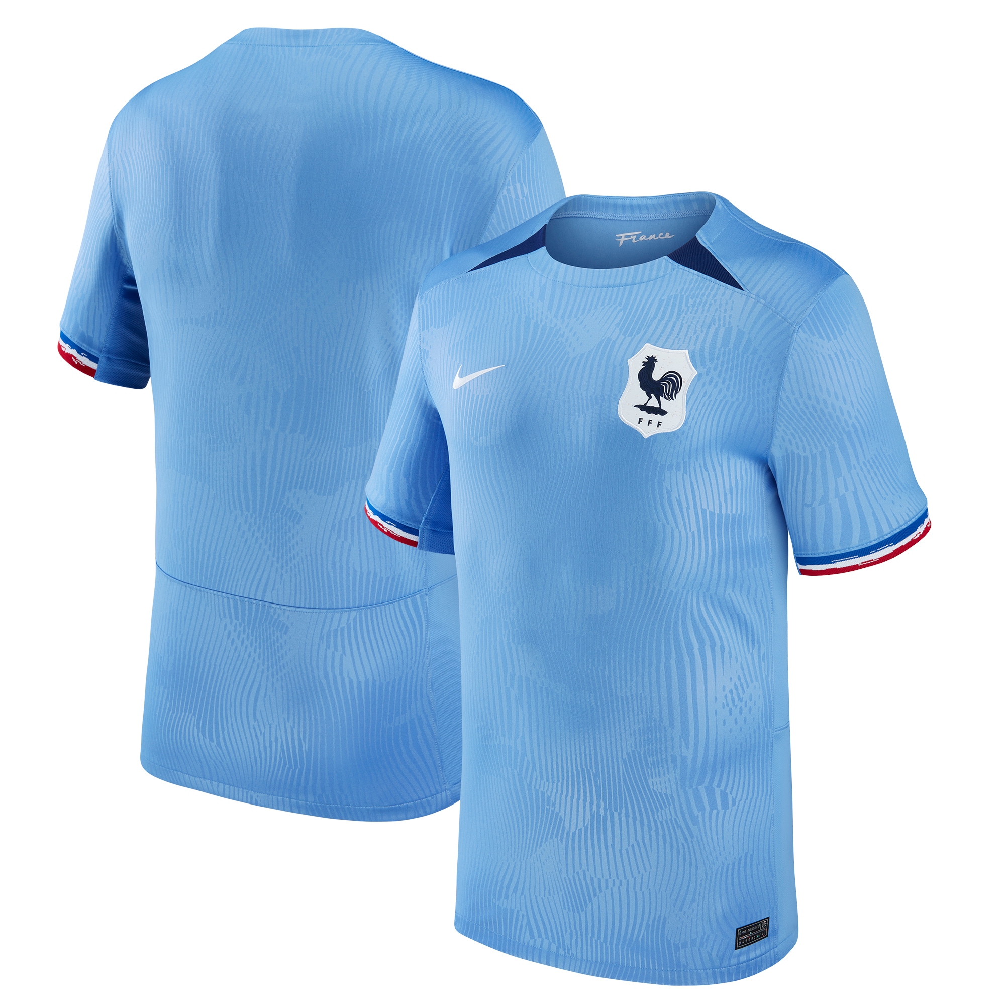 France Women's National Team 2023 Home Stadium Replica Jersey – Blue