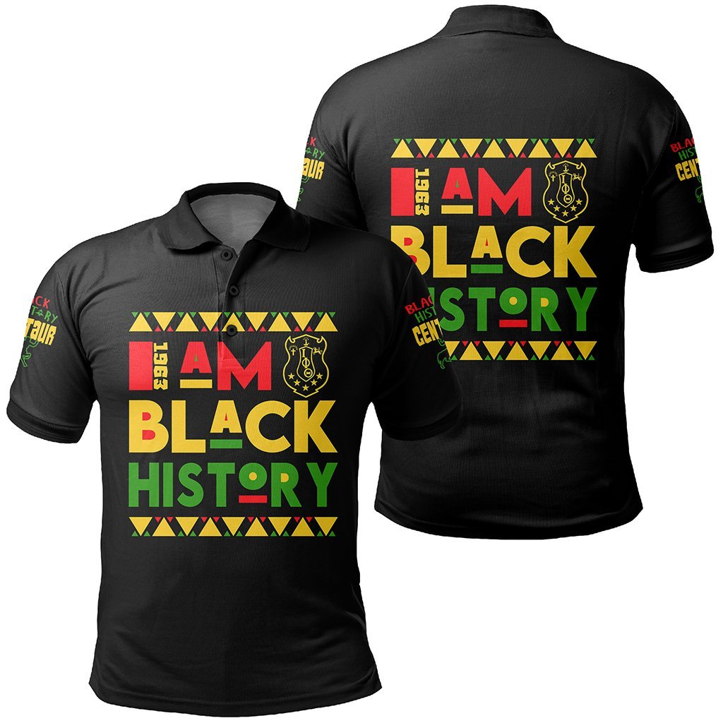 Masonstars Polo – Black History Iota Phi Theta Polo Shirt J0